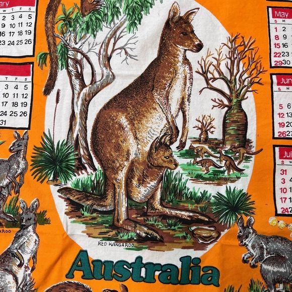 1983 Australian tea towel.  Vintage unused   - Picture 4 of 11